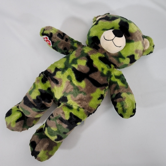 Build A Bear Camouflage Plush Bear - Picture 4 of 15